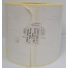 40X20 TERMAL  5 Lİ 5000 SARIM Etiket