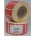 40x20 KIRMIZI 1000 Lİ TERMAL ETİKET