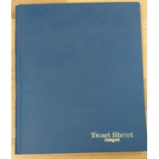 17X24 TİCARİ FİHRİST 4 LÜ 17X24 TİCARİ FİHRİST 4 LÜ