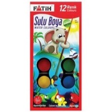 FATİH SULUBOYA 12 RENK BIG SIZE S-12 FATİH SULUBOYA 12 RENK BIG SIZE S-12