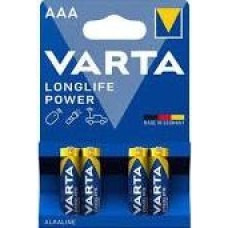 VARTA LONGLİFE POWER 4LÜ KALEM PİL AA KARTON KUTUDA 4906 VARTA LONGLİFE POWER 4LÜ KALEM PİL AA KARTON KUTUDA 4906