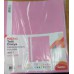 NOKİ TELLİ DOSYA XL AÇIK PEMBE 25li
