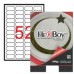 HERBOY LAZER ETİKET 46.4X21.2 HB1052