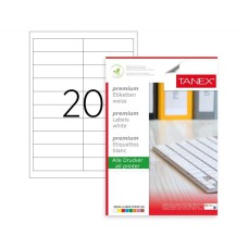 TANEX TW-2020 95X26 MM LAZER ETİKET 100 AD TANEX TW-2020 95X26 MM LAZER ETİKET 100 AD