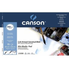 CANSON RESİM DEFTERİ 25X35 15 YAPRAK 200 GR CANSON RESİM DEFTERİ 25X35 15 YAPRAK 200 GR