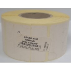 35X50 MM TERMAL HOLTMENT ETİKET 1000 Lİ