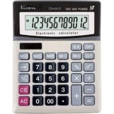 TİCON CH-6412.12 DIGIT HESAP MAKİNESİ TİCON CH-6412.12 DIGIT HESAP MAKİNESİ