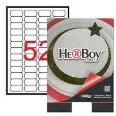 HERBOY LAZER ETİKET 46.4X21.2 HB1052 HERBOY LAZER ETİKET 46.4X21.2 HB1052